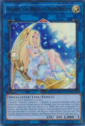 Artemis, the Magistus Moon Maiden - RA01-EN049 (Ultra Rare)