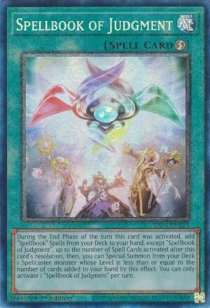 Spellbook of Judgment - RA01-EN054 (Prismatic Collector's Rare)