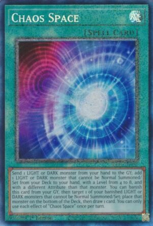 Chaos Space - RA01-EN065 (Prismatic Collector's Rare)