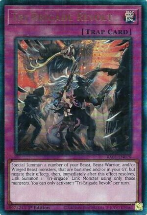 Tri-Brigade Revolt - RA01-EN079 (Ultimate Rare)