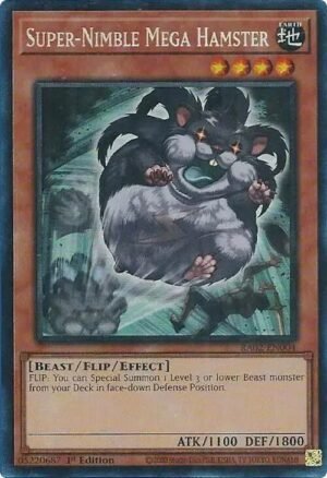 Super-Nimble Mega Hamster - RA02-EN004 (Prismatic Collector's Rare)