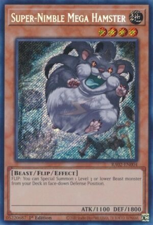 Super-Nimble Mega Hamster - RA02-EN004 (Secret Rare)