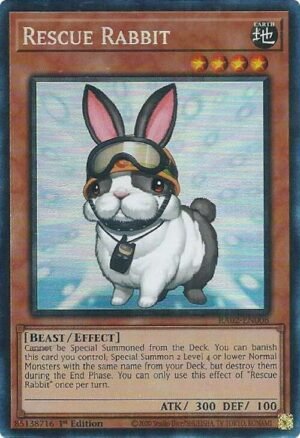 Rescue Rabbit - RA02-EN008 (Prismatic Collector's Rare)