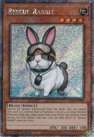 Rescue Rabbit - RA02-EN008 (Platinum Secret Rare)