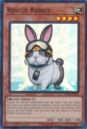 Rescue Rabbit - RA02-EN008 (Super Rare)