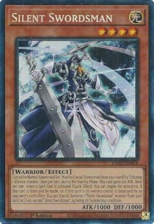 Silent Swordsman - RA02-EN011 (Prismatic Collector's Rare)
