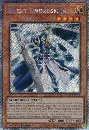 Silent Swordsman - RA02-EN011 (Platinum Secret Rare)