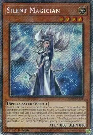 Silent Magician - RA02-EN012 (Platinum Secret Rare)