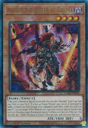 Aluber the Jester of Despia - RA02-EN016 (Ultimate Rare)