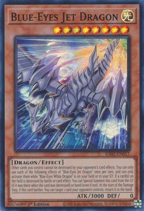 Blue-Eyes Jet Dragon - RA02-EN017 (Super Rare)