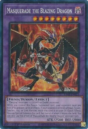 Masquerade the Blazing Dragon - RA02-EN022 (Prismatic Collector's Rare)