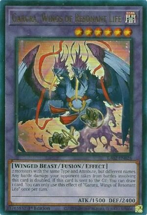 Garura, Wings of Resonant Life - RA02-EN024 (Ultra Rare)