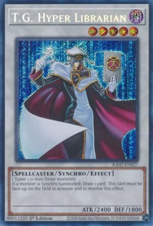 T.G. Hyper Librarian - RA02-EN027 (Secret Rare)