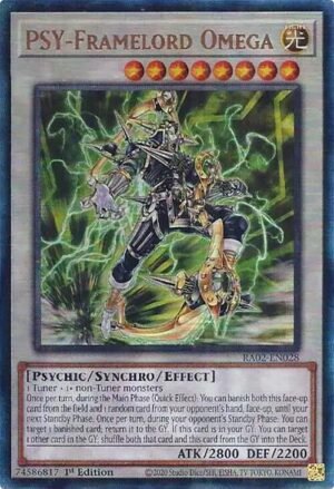 PSY-Framelord Omega - RA02-EN028 (Ultimate Rare)