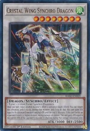 Crystal Wing Synchro Dragon - RA02-EN029 (Ultra Rare)
