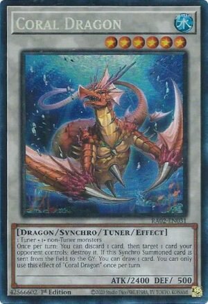 Coral Dragon - RA02-EN031 (Prismatic Collector's Rare)