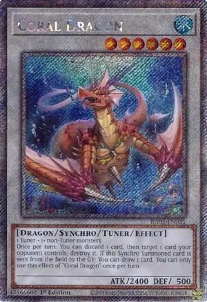 Coral Dragon - RA02-EN031 (Platinum Secret Rare)