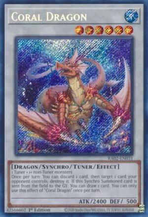 Coral Dragon - RA02-EN031 (Secret Rare)