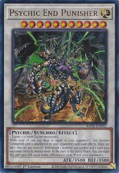 Psychic End Punisher - RA02-EN032 (Ultra Rare)