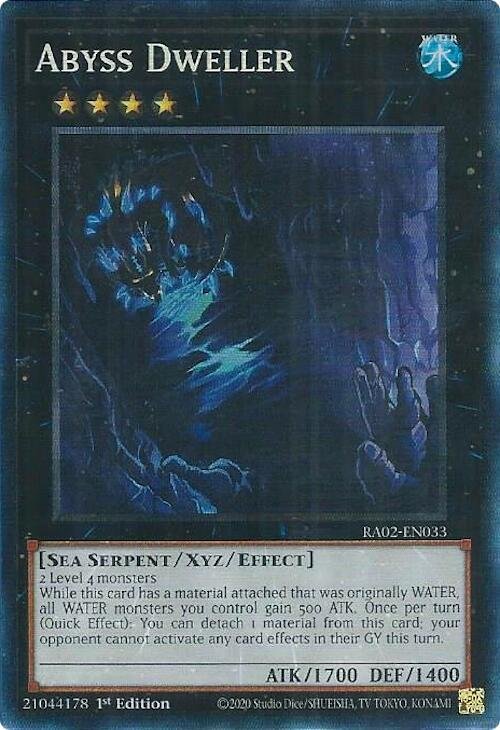 Abyss Dweller - RA02-EN033 (Prismatic Collector's Rare)