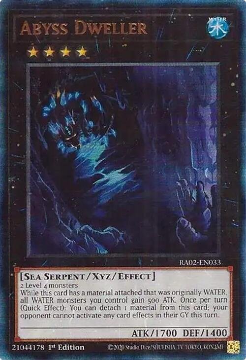 Abyss Dweller - RA02-EN033 (Ultimate Rare)
