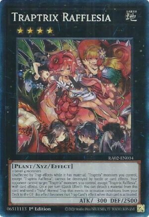 Traptrix Rafflesia - RA02-EN034 (Prismatic Collector's Rare)
