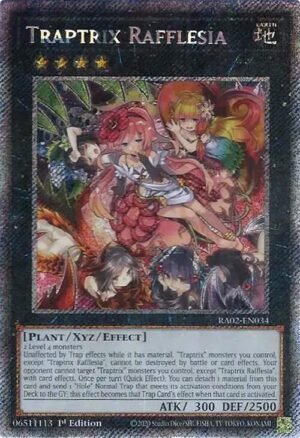 Traptrix Rafflesia - RA02-EN034 (Platinum Secret Rare)