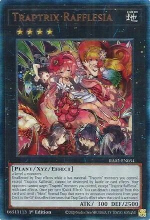 Traptrix Rafflesia - RA02-EN034 (Ultimate Rare)