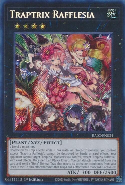 Traptrix Rafflesia - RA02-EN034 (Secret Rare)