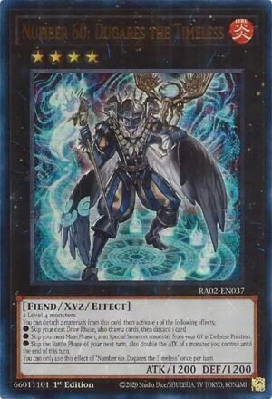 Number 60: Dugares the Timeless - RA02-EN037 (Ultra Rare)