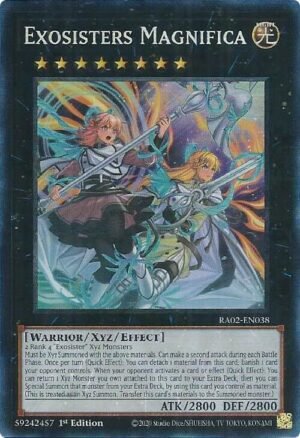 Exosisters Magnifica - RA02-EN038 (Prismatic Collector's Rare)