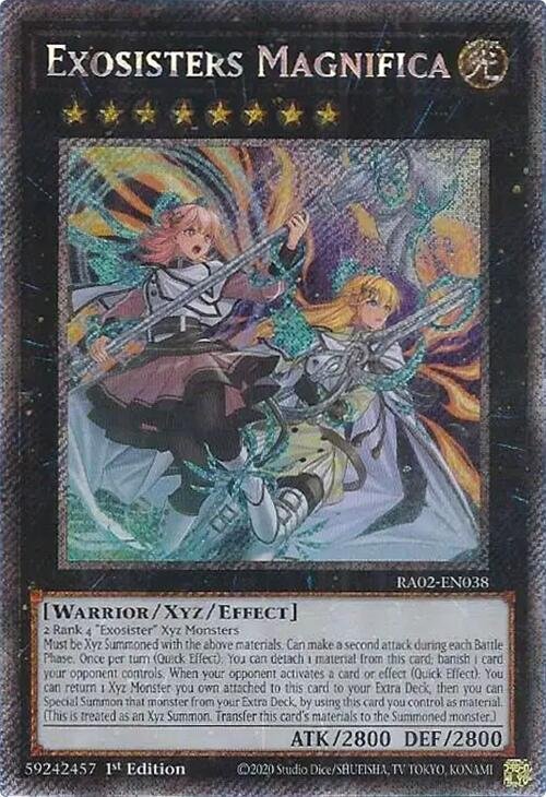 Exosisters Magnifica - RA02-EN038 (Platinum Secret Rare)