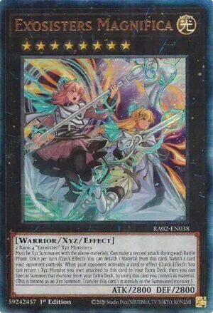 Exosisters Magnifica - RA02-EN038 (Ultimate Rare)