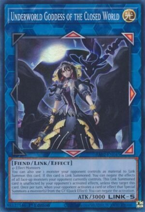 Underworld Goddess of the Closed World - RA02-EN045 (Super Rare)