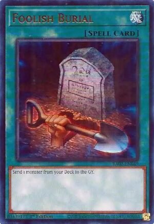 Foolish Burial - RA02-EN049 (Ultra Rare)