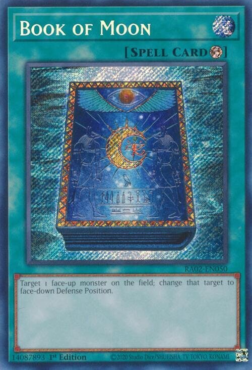 Book of Moon - RA02-EN050 (Secret Rare)