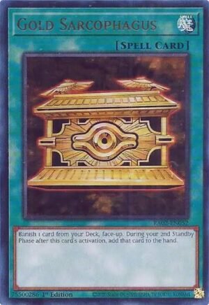 Gold Sarcophagus - RA02-EN052 (Ultra Rare)