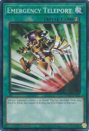 Emergency Teleport - RA02-EN053 (Prismatic Collector's Rare)