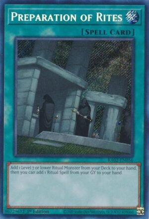 Preparation of Rites - RA02-EN056 (Secret Rare)