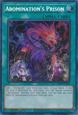 Abomination's Prison - RA02-EN064 (Secret Rare)