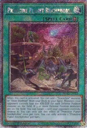 Primitive Planet Reichphobia - RA02-EN067 (Platinum Secret Rare)