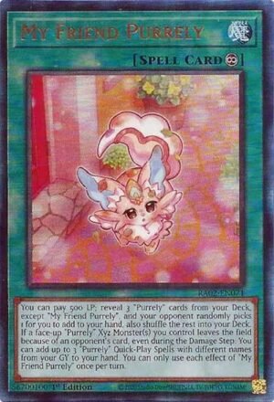 My Friend Purrely - RA02-EN071 (Ultimate Rare)