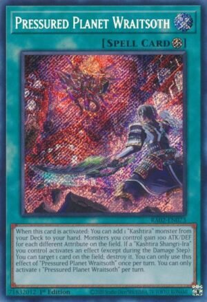 Pressured Planet Wraitsoth - RA02-EN073 (Secret Rare)