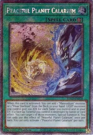 Peaceful Planet Calarium - RA02-EN074 (Platinum Secret Rare)