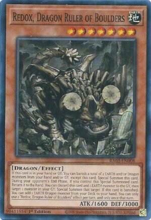 Redox, Dragon Ruler of Boulders - RA03-EN008 (Super Rare)