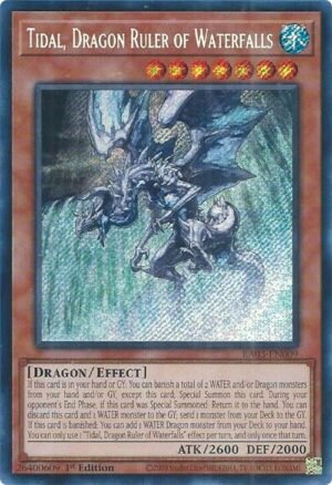 Tidal, Dragon Ruler of Waterfalls - RA03-EN009 (Secret Rare)