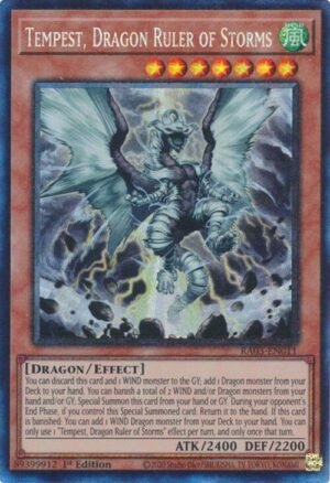 Tempest, Dragon Ruler of Storms - RA03-EN011 (Prismatic Collector's Rare)