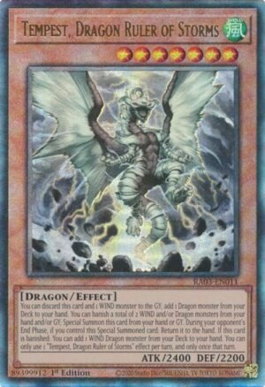 Tempest, Dragon Ruler of Storms - RA03-EN011 (Ultimate Rare)