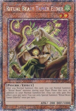 Ritual Beast Tamer Elder - RA03-EN012 (Platinum Secret Rare)