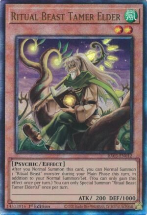 Ritual Beast Tamer Elder - RA03-EN012 (Ultimate Rare)